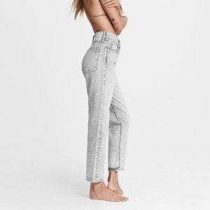 Rag and Bone - Maya high rise slim Jean in Acid wash